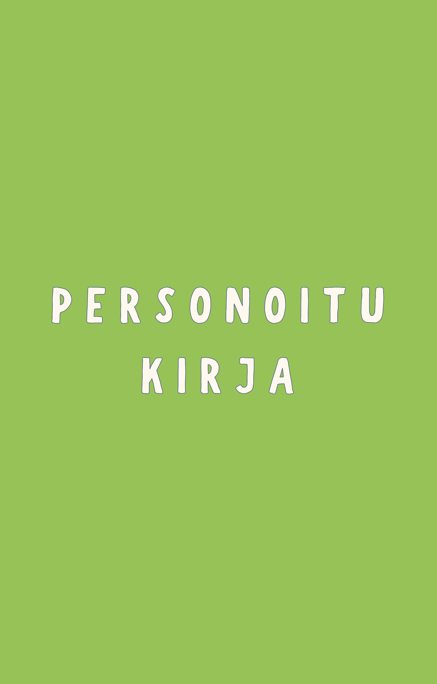 Personoitu kirja